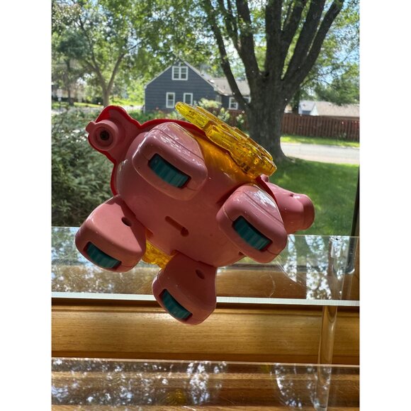 VTech Go Go Friends Toot Toot Pink Fairy Unicorn Toy With Light-Up Horn & Wheels - Picture 5 of 5